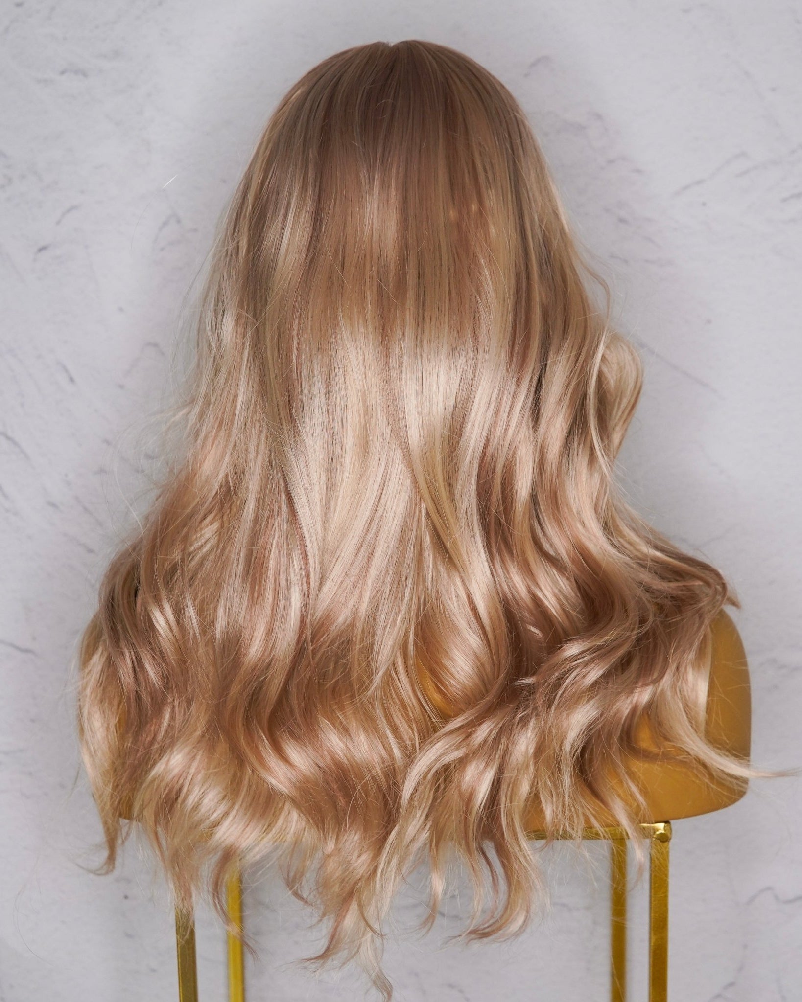 NAOMI Honey Blonde Lace Front Wig - Milk & Honey Wigs
