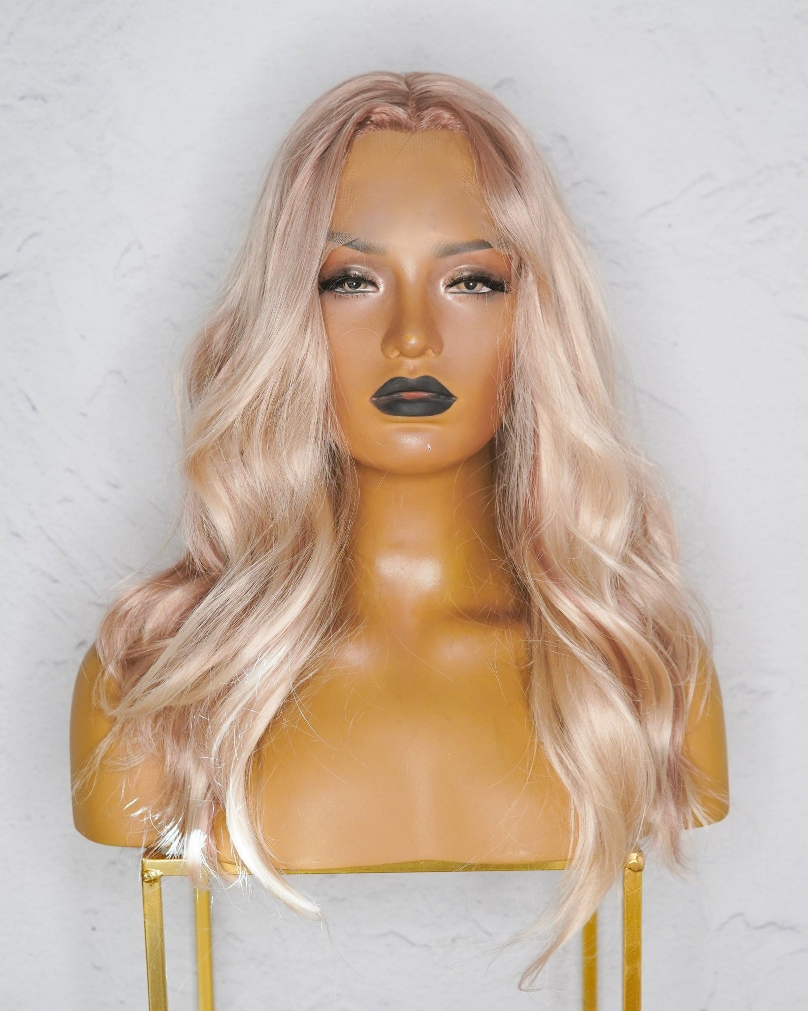 NAOMI Honey Blonde Lace Front Wig - Milk & Honey Wigs