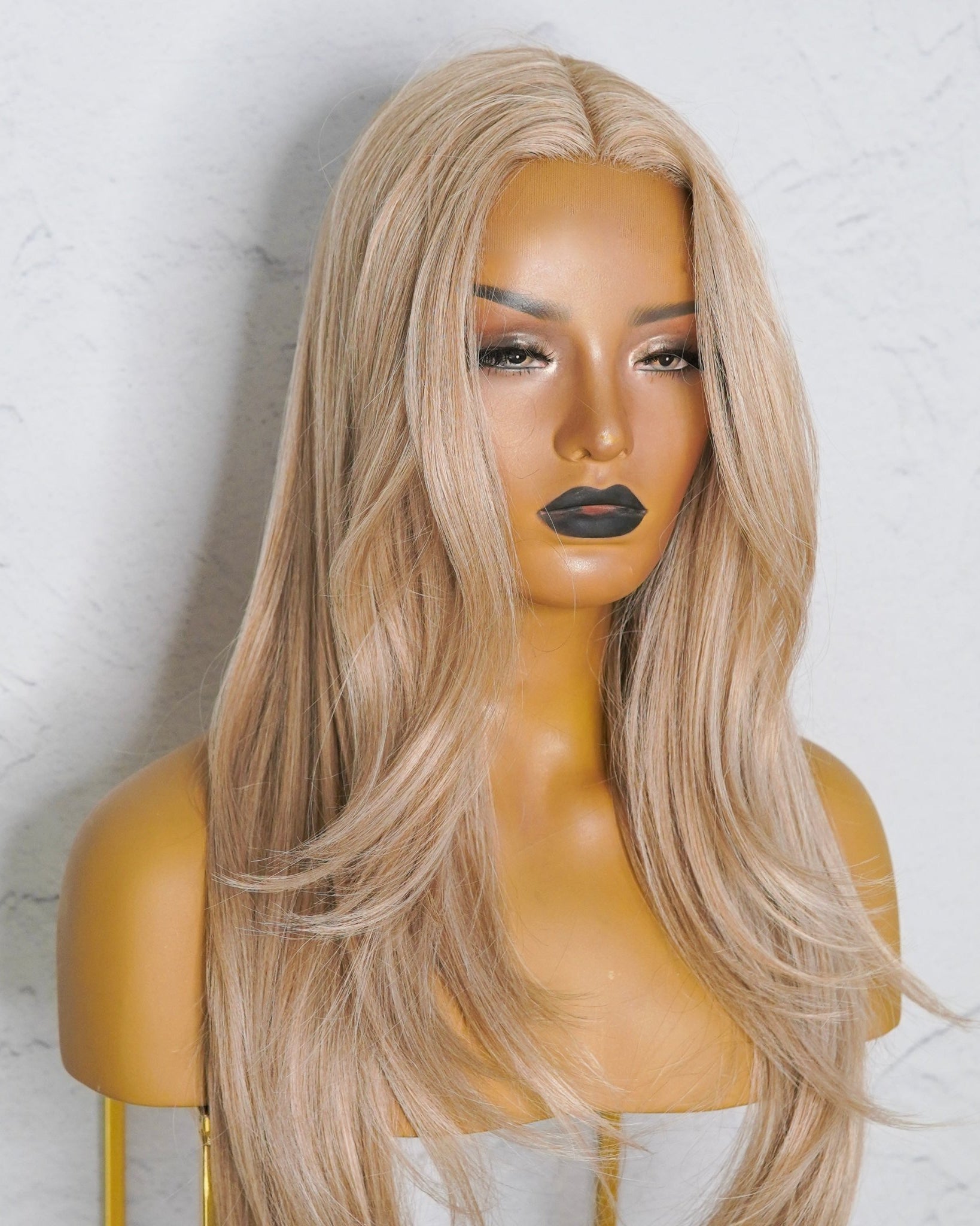 NATALIA Beach Blonde Lace Front Wig - Milk & Honey Wigs
