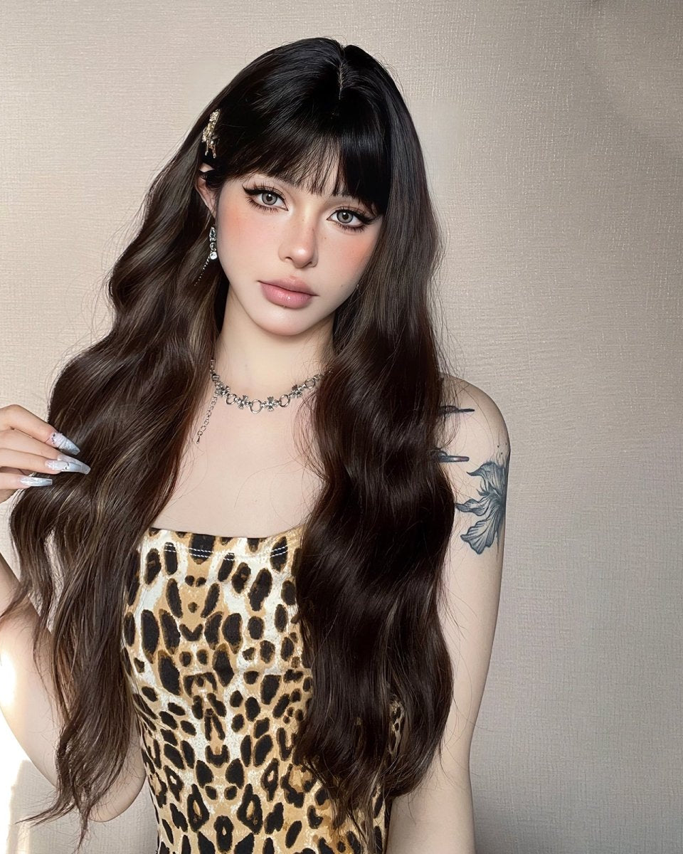 Natural Black Wavy Wig - MARKETPLACE - Milk & Honey Wigs