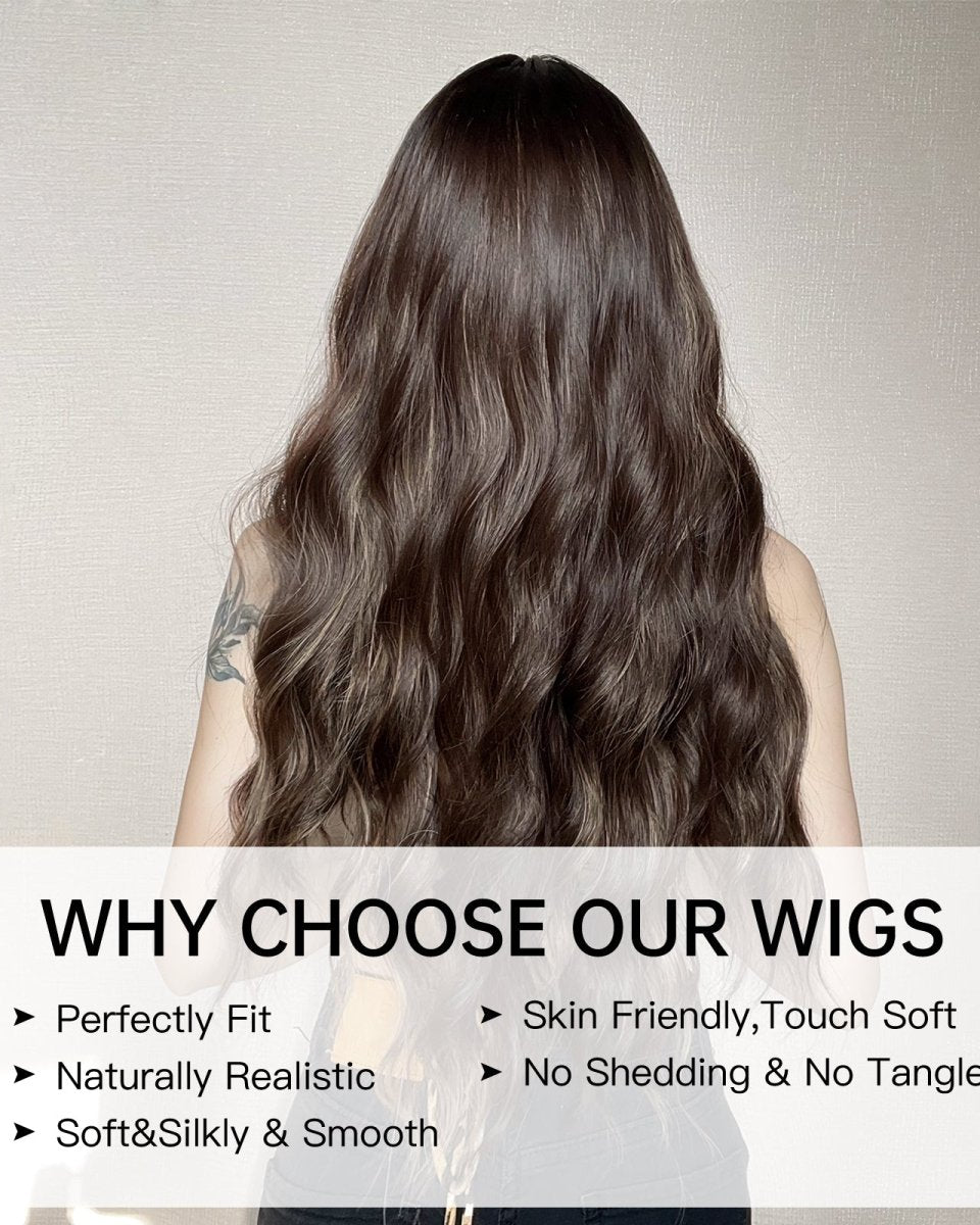 Natural Black Wavy Wig - MARKETPLACE - Milk & Honey Wigs