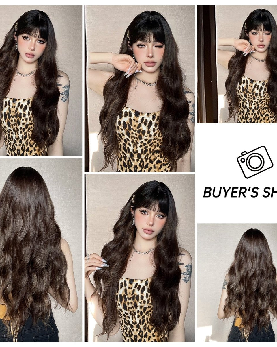 Natural Black Wavy Wig - MARKETPLACE - Milk & Honey Wigs