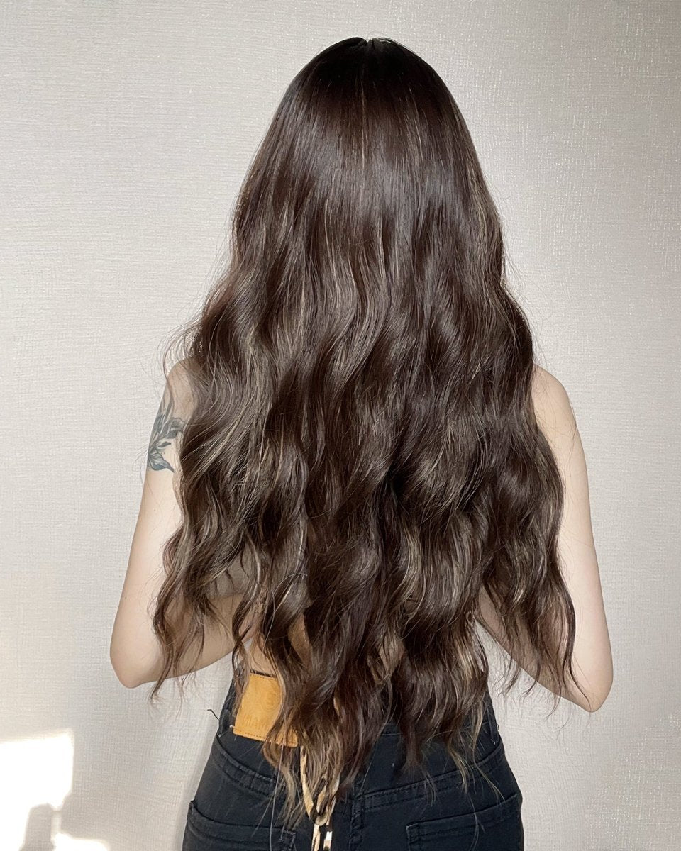 Natural Black Wavy Wig - MARKETPLACE - Milk & Honey Wigs