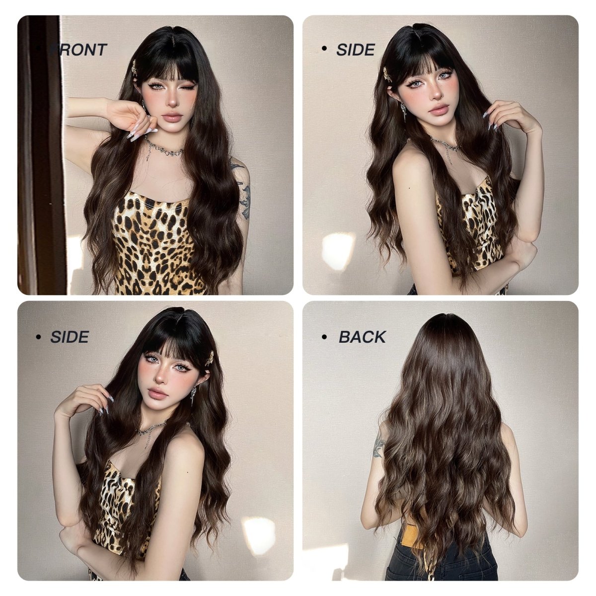 Natural Black Wavy Wig - MARKETPLACE - Milk & Honey Wigs