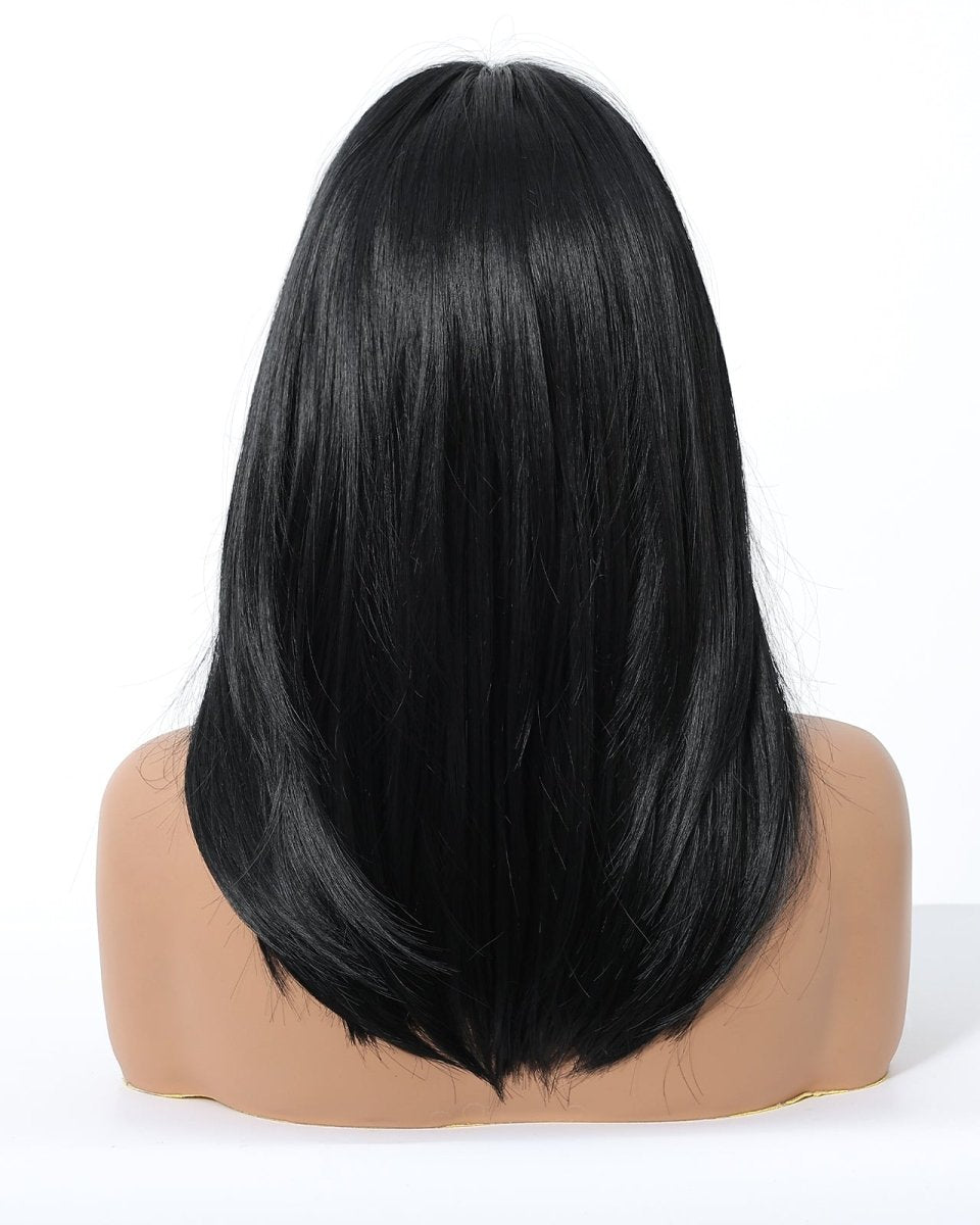Natural Black Wig with Layers - MARKETPLACE - Milk & Honey Wigs