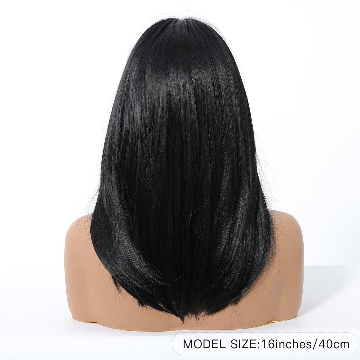 Natural Black Wig with Layers - MARKETPLACE - Milk & Honey Wigs
