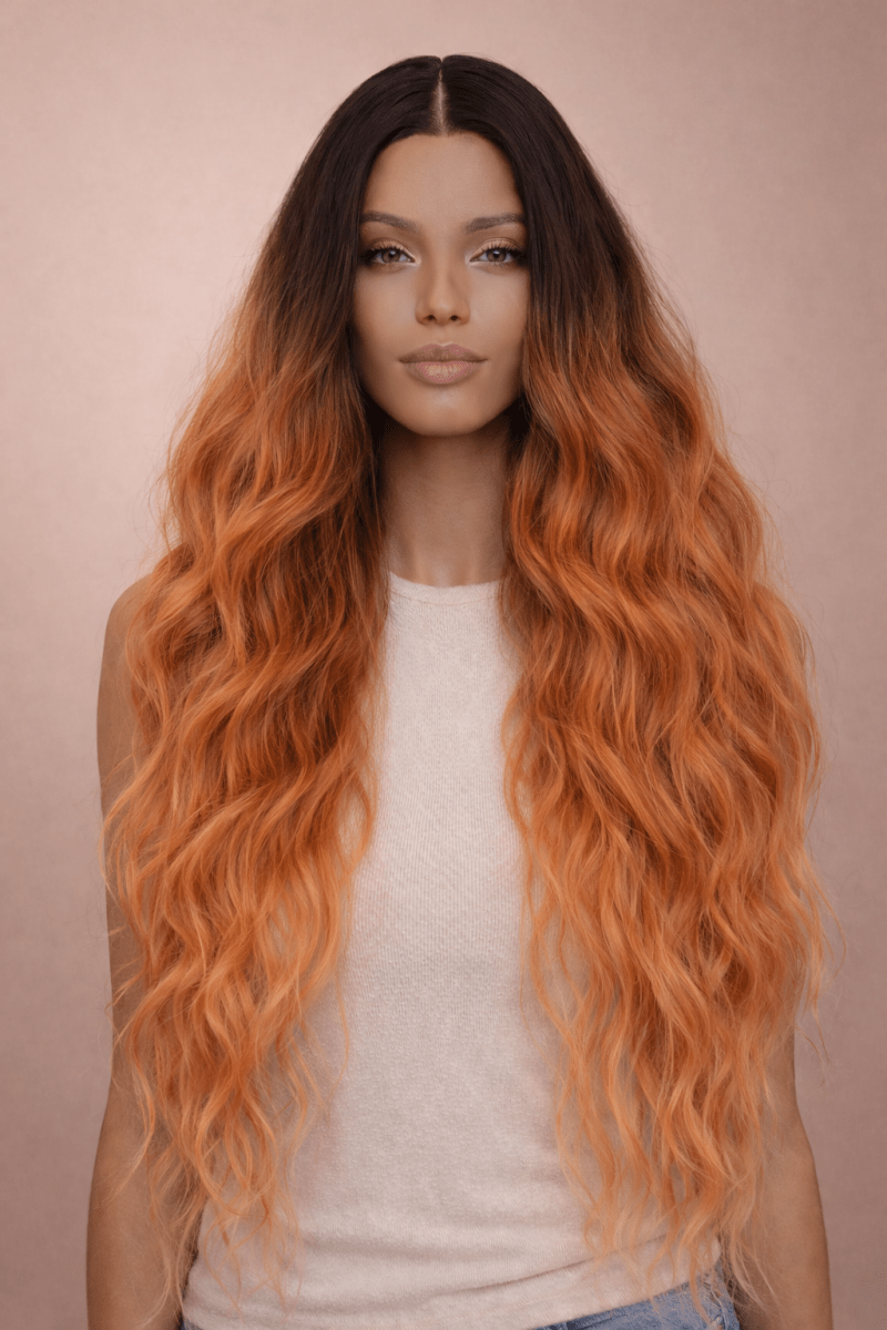 NERA - Ombre Flame - Lace Front Wig - Milk & Honey Wigs