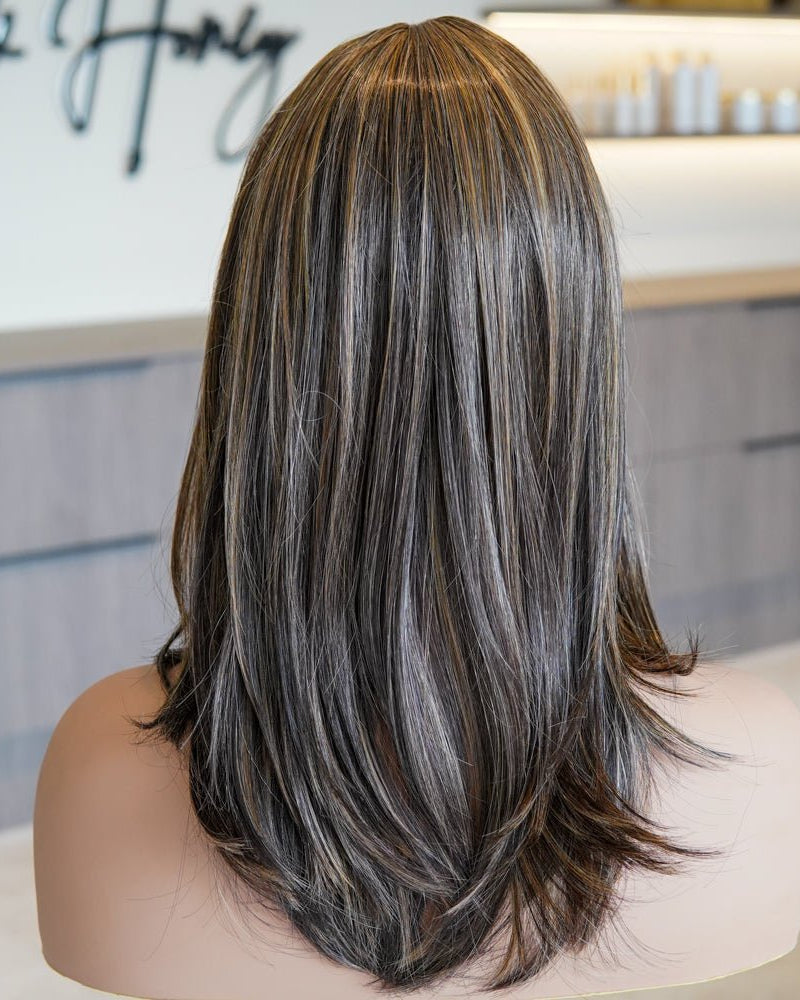 NOA Silk Mono Top Lace Front Wig - Milk & Honey Wigs