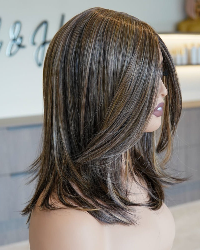 NOA Silk Mono Top Lace Front Wig - Milk & Honey Wigs