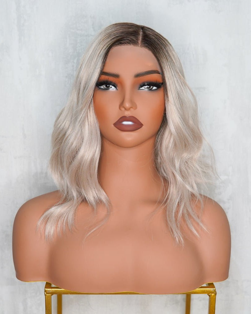 NOAH Ombre Ash Blonde Lace Front Wig - Milk & Honey Wigs