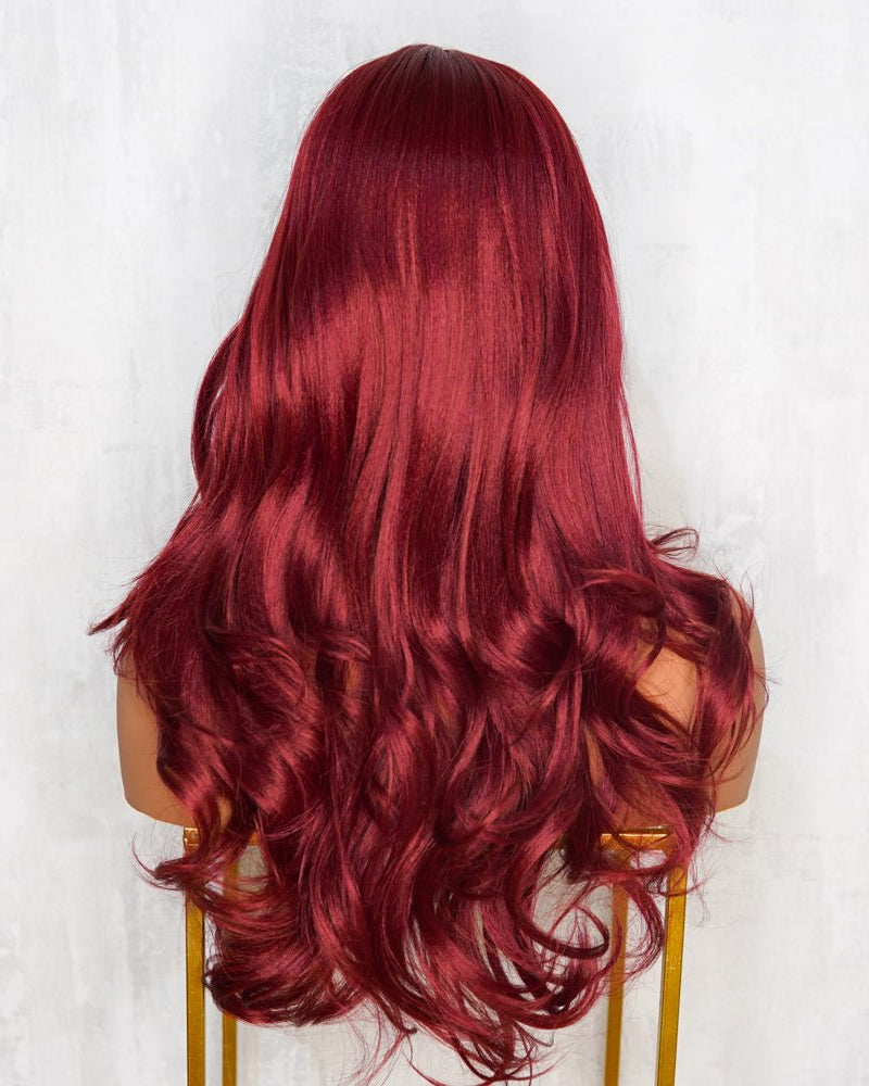 NOVA Red Burgunday 13x6 Lace Front Wig - Milk & Honey Wigs