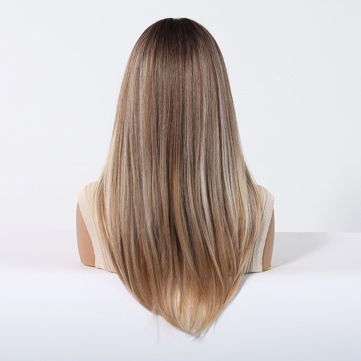 Ombre Brown Fringe Wig - MARKETPLACE - Milk & Honey Wigs