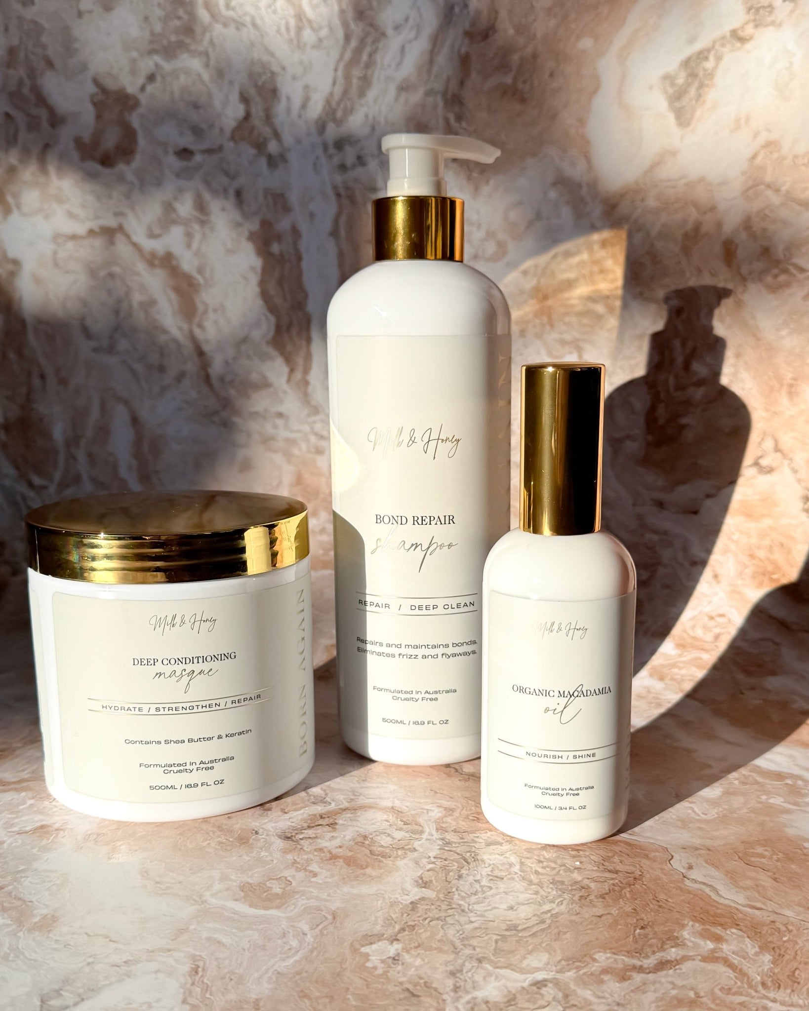 ORGANIC MACADAMIA OIL - Born Again Wig Haircare 100ML - Milk & Honey Wigs