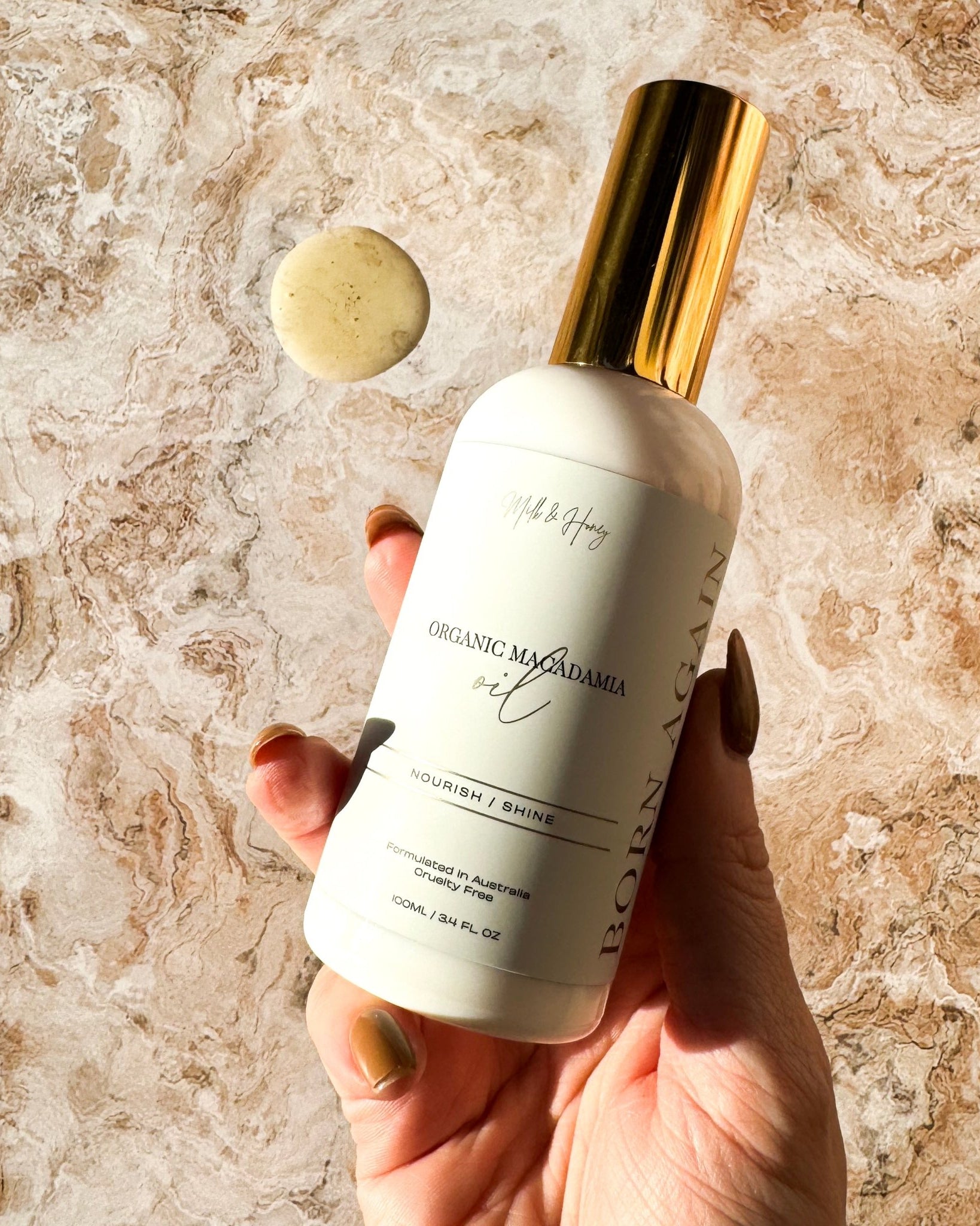ORGANIC MACADAMIA OIL - Born Again Wig Haircare 100ML - Milk & Honey Wigs