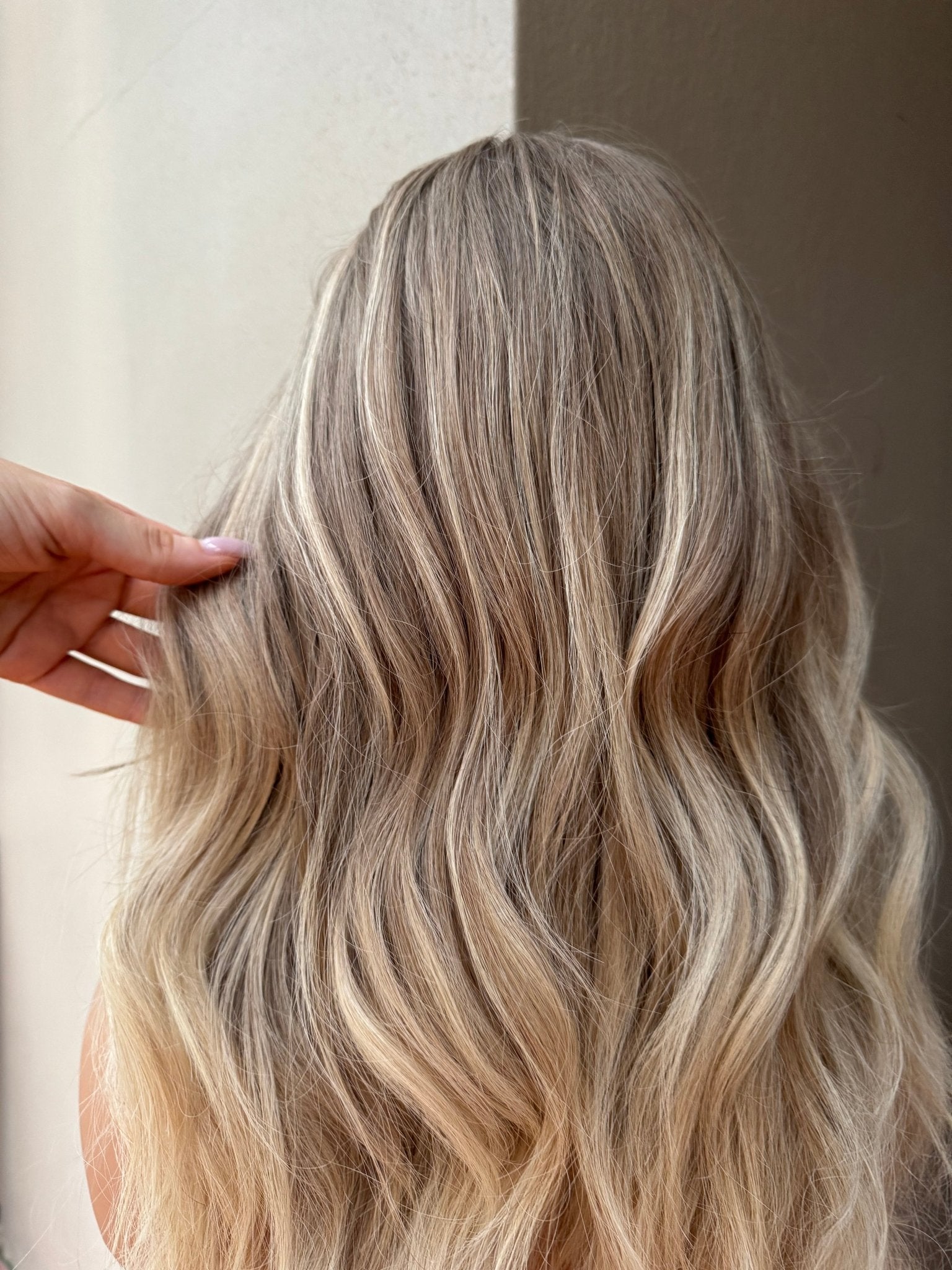 PAYTON - Lived In Blonde - Human Hair Wig | Blonde, 16 Inch, 13x6 Lace Front, Human Hair | Milk & Honey Wigs
