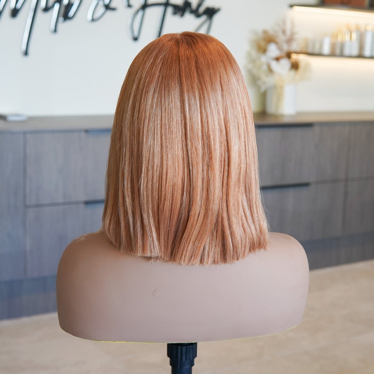 PEACH - Seamless - Human Hair Wig - Milk & Honey Wigs