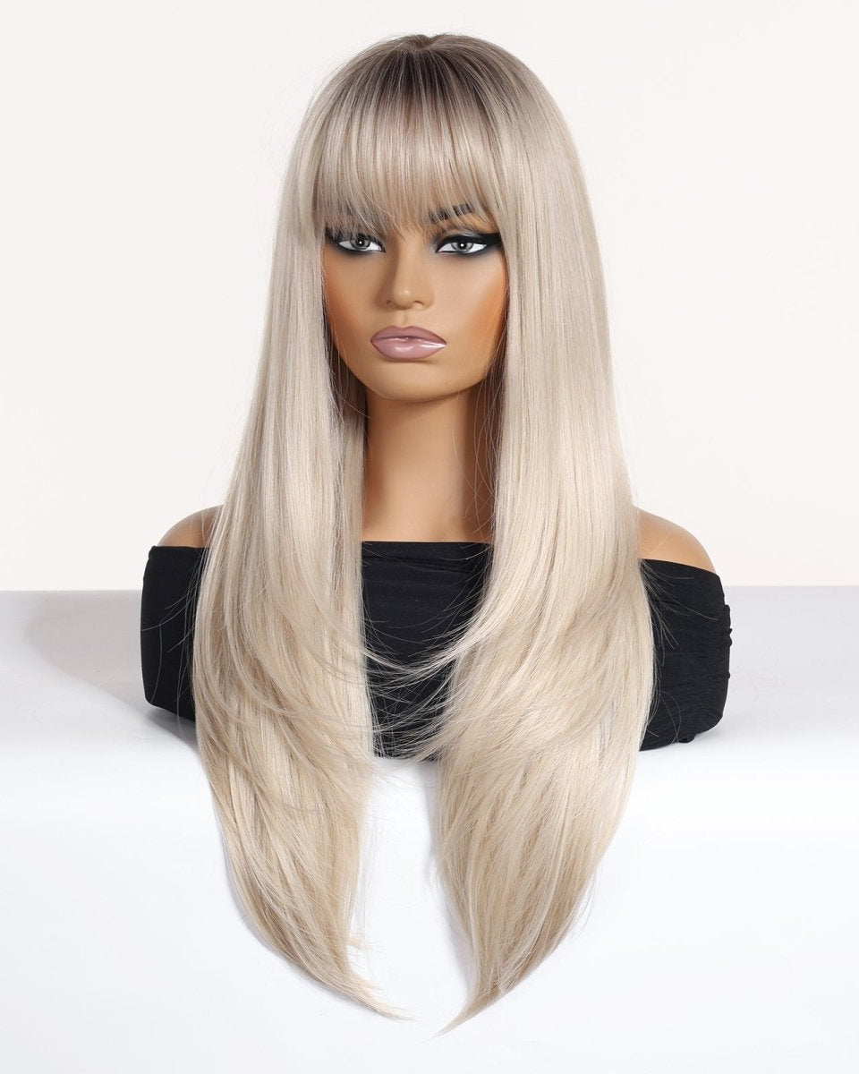 Platinum Blonde & Light Gold Wig - MARKETPLACE - Milk & Honey Wigs