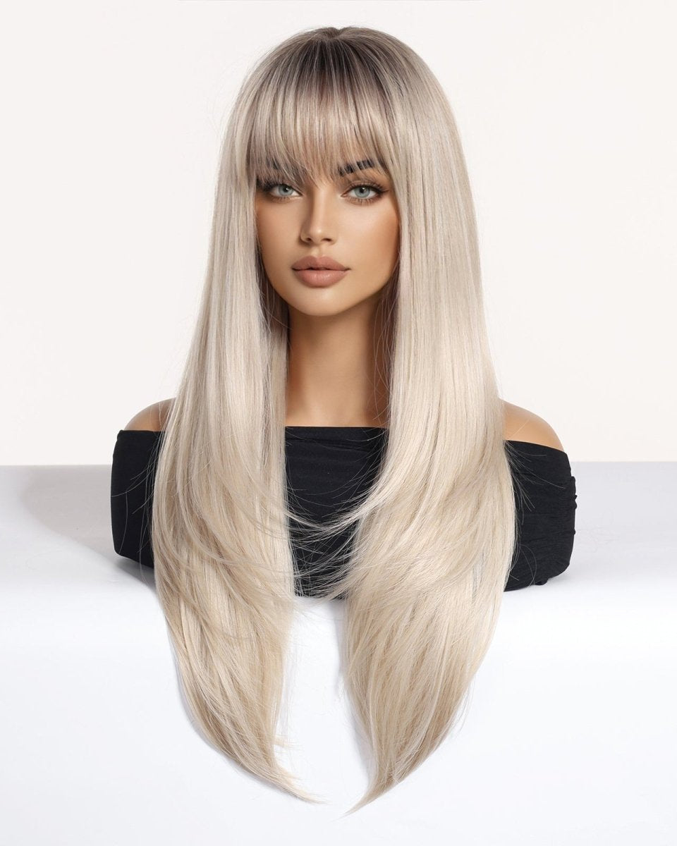 Platinum Blonde & Light Gold Wig - MARKETPLACE - Milk & Honey Wigs