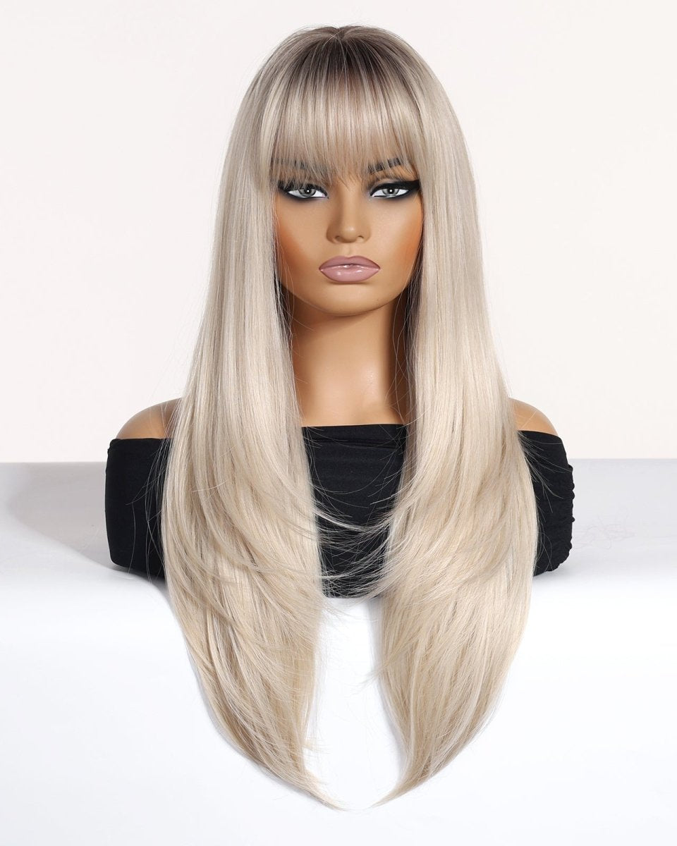 Platinum Blonde & Light Gold Wig - MARKETPLACE - Milk & Honey Wigs