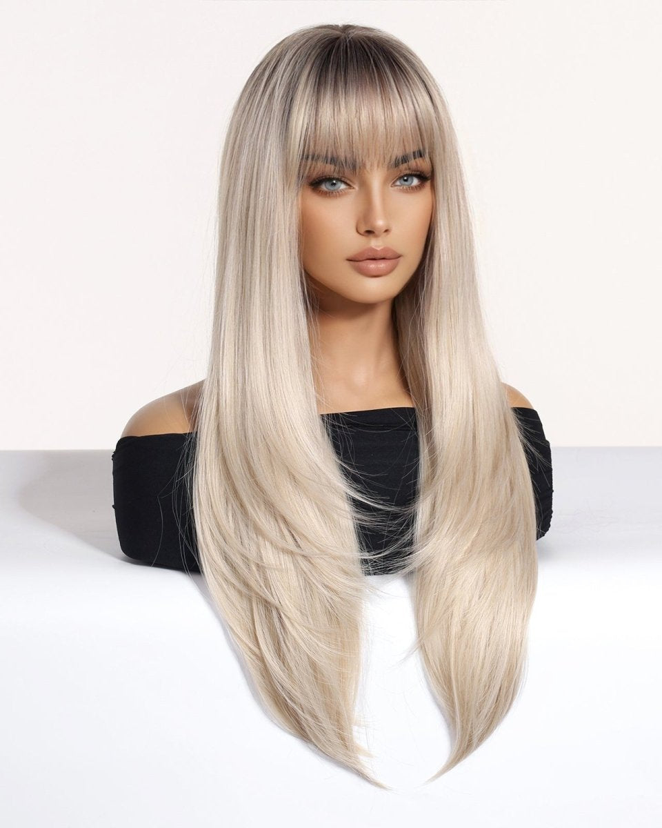 Platinum Blonde & Light Gold Wig - MARKETPLACE - Milk & Honey Wigs