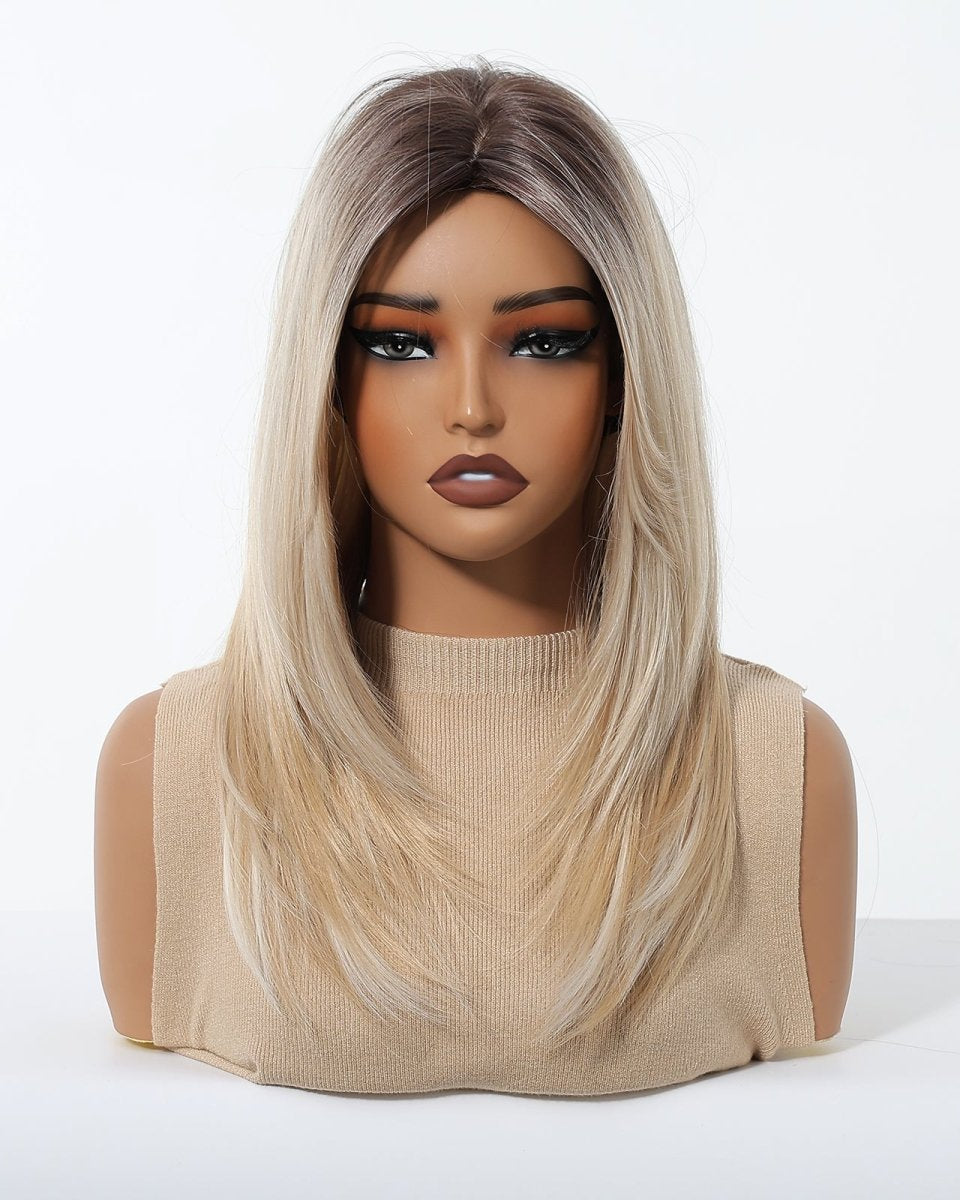 Platinum Blonde with Shadow Roots Wig - MARKETPLACE - Milk & Honey Wigs
