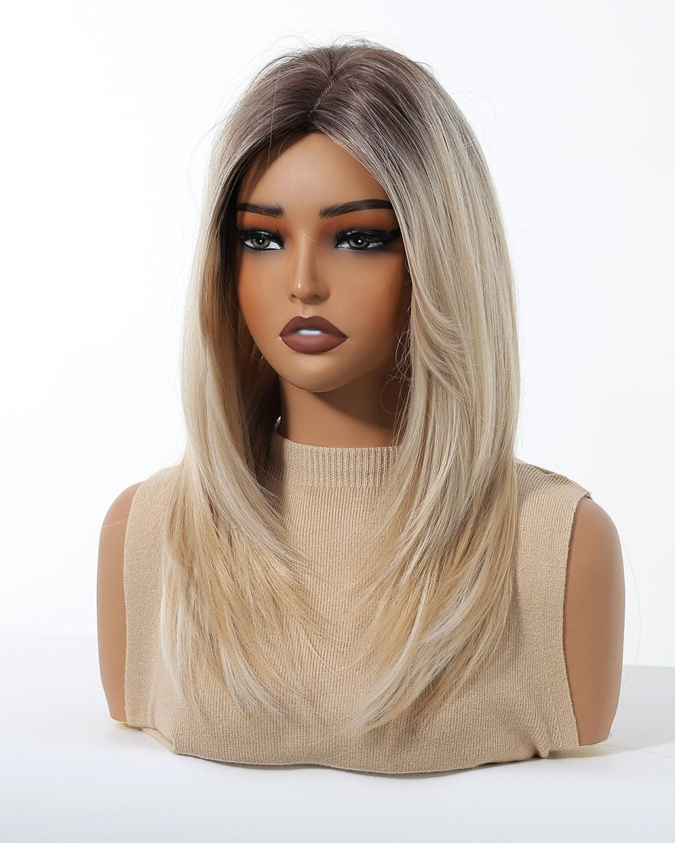 Platinum Blonde with Shadow Roots Wig - MARKETPLACE - Milk & Honey Wigs