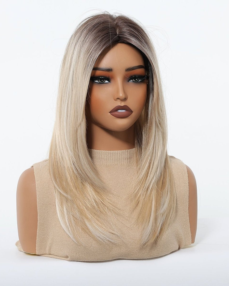 Platinum Blonde with Shadow Roots Wig - MARKETPLACE - Milk & Honey Wigs
