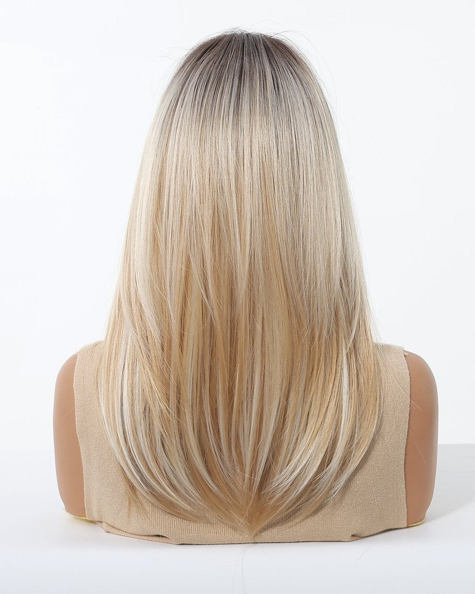 Platinum Blonde with Shadow Roots Wig - MARKETPLACE - Milk & Honey Wigs