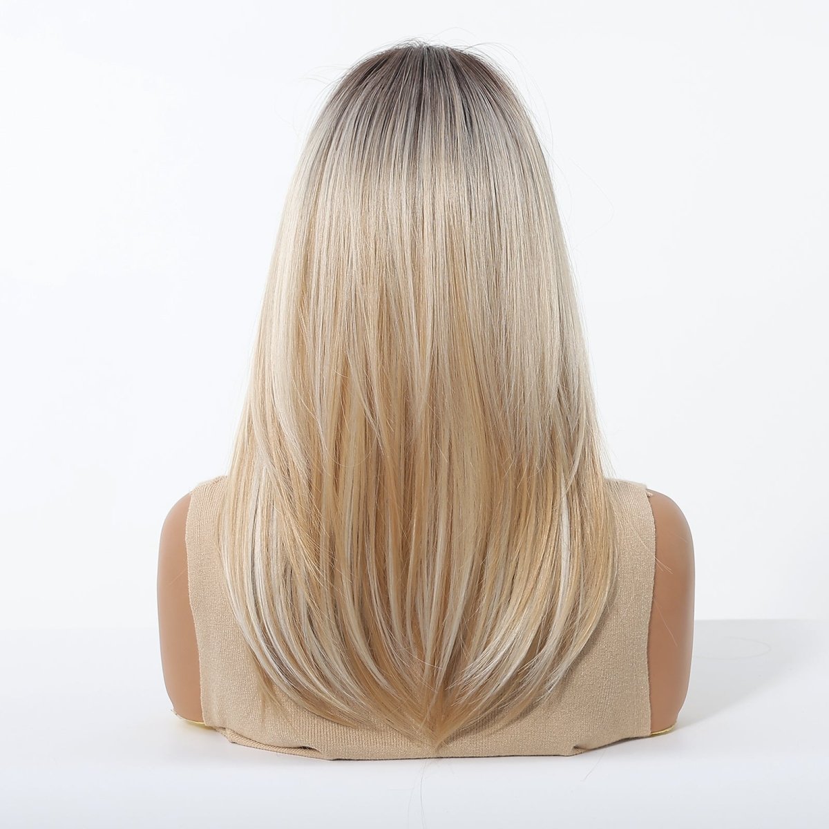 Platinum Blonde with Shadow Roots Wig - MARKETPLACE - Milk & Honey Wigs