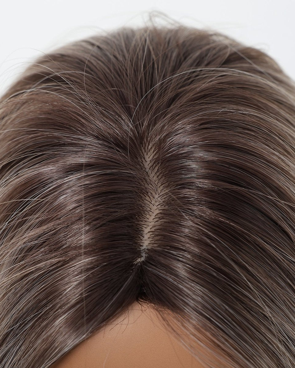 Platinum Blonde with Shadow Roots Wig - MARKETPLACE - Milk & Honey Wigs