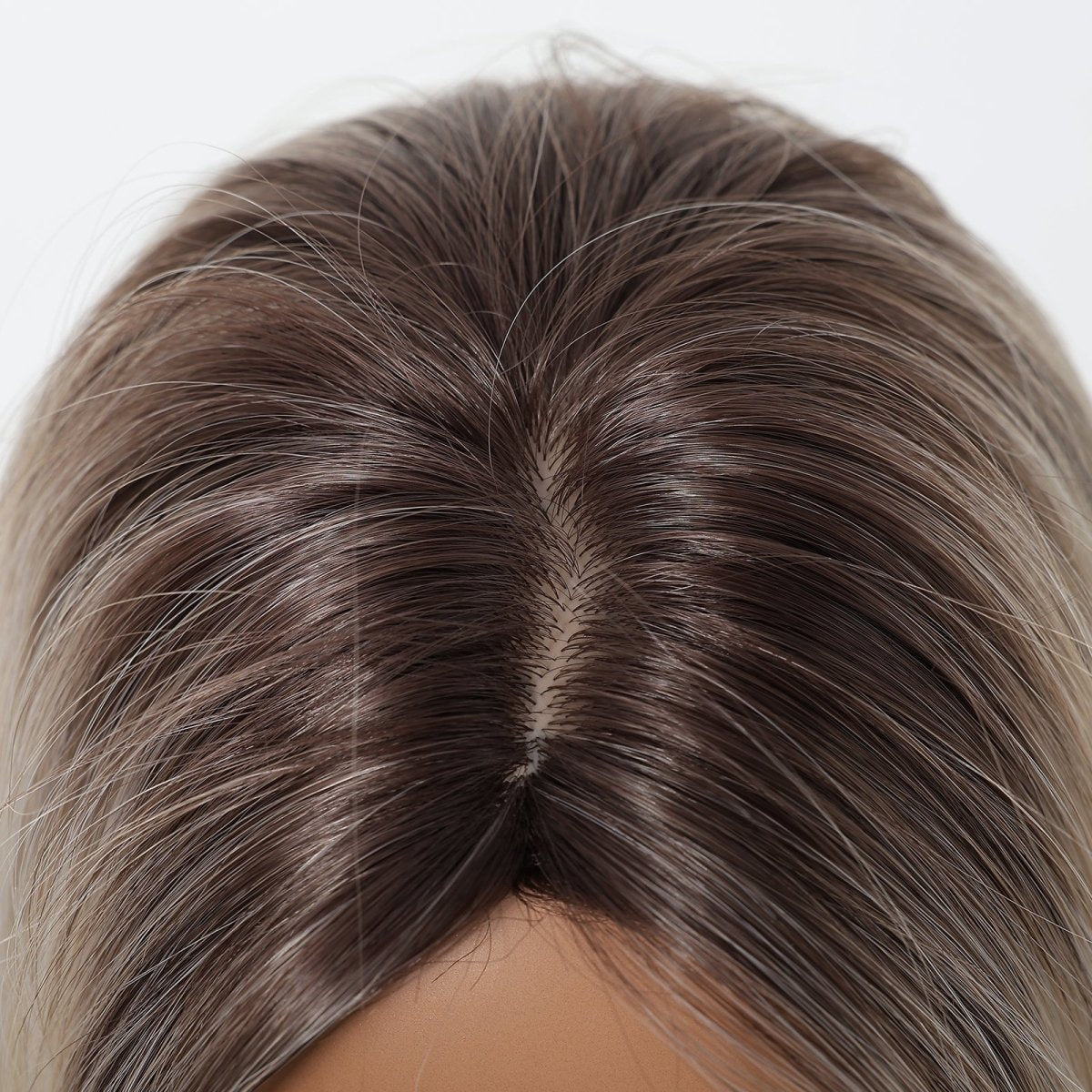 Platinum Blonde with Shadow Roots Wig - MARKETPLACE - Milk & Honey Wigs