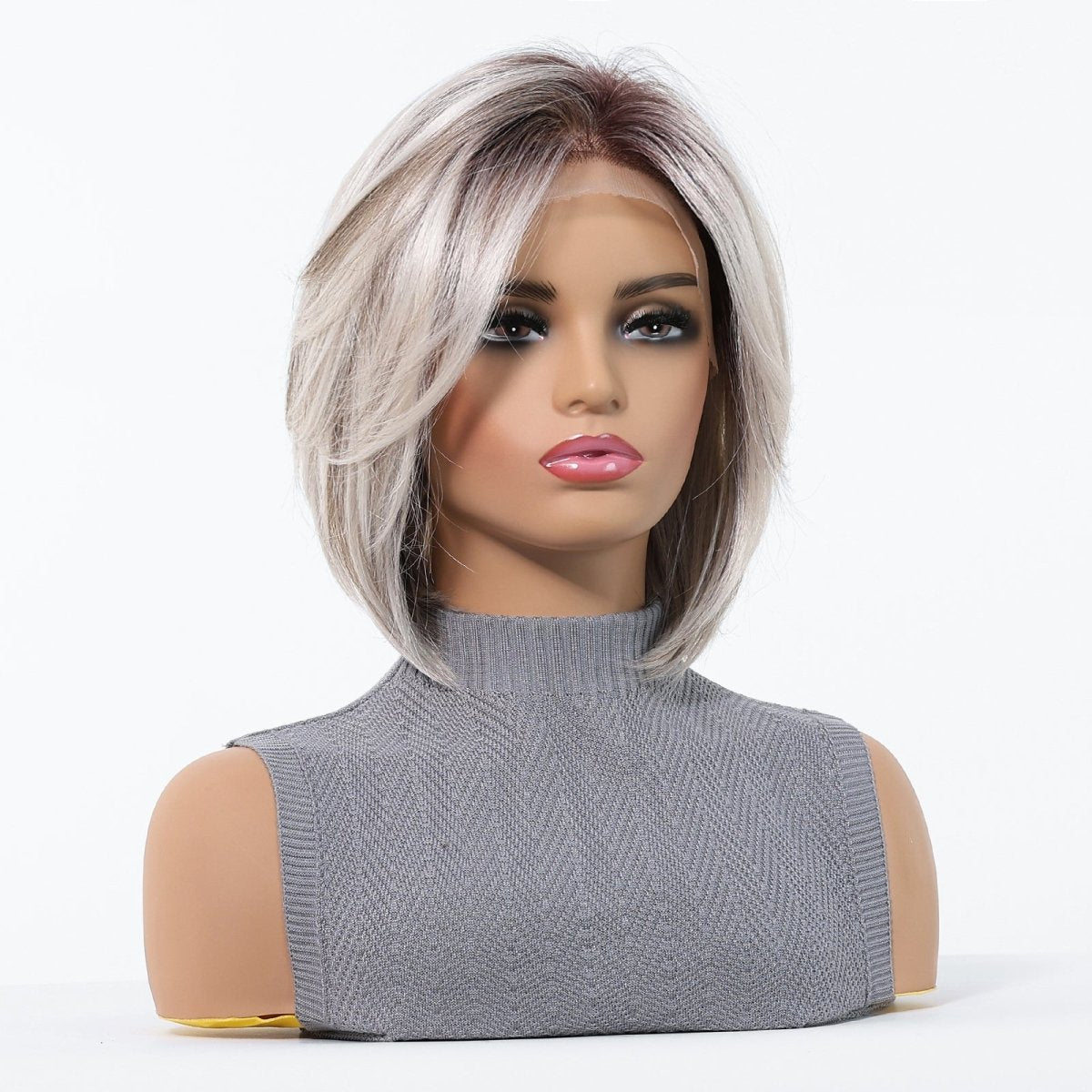 Platinum Bob 13x6 Lace Front Wig - MARKETPLACE - Milk & Honey Wigs
