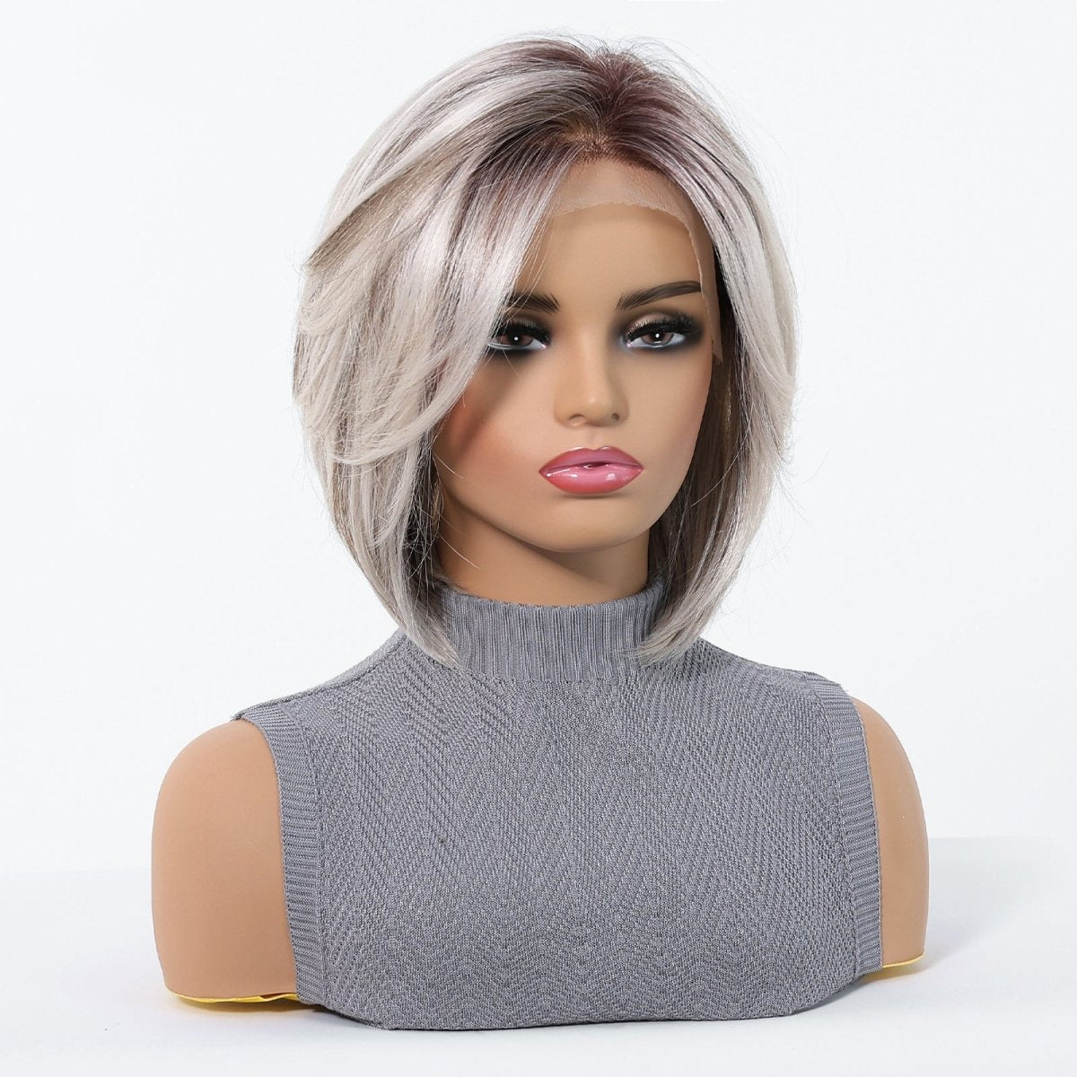 Platinum Bob 13x6 Lace Front Wig - MARKETPLACE - Milk & Honey Wigs