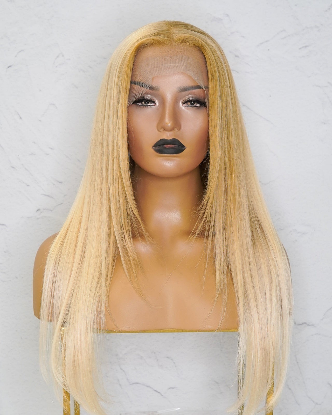 RILEY Honey Human Hair Lace Front Wig - Milk & Honey Wigs