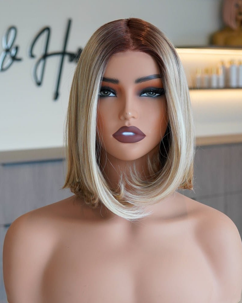 ROMY Silk Mono Top Lace Front Wig - Milk & Honey Wigs