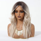 Rooted Platinum Blonde Wig – Soft Waves wig - MARKETPLACE - Milk & Honey Wigs