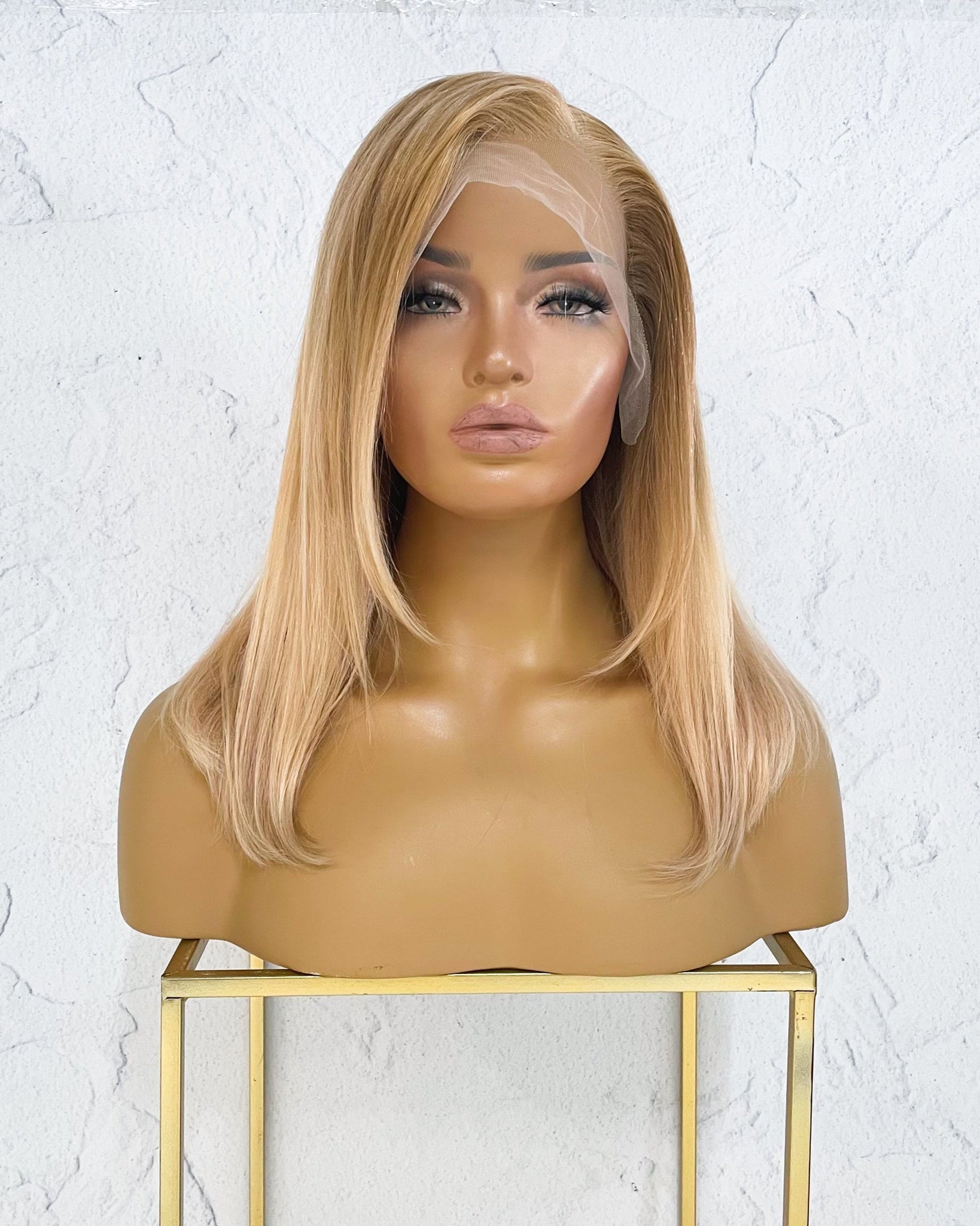 RYDER Honey Human Hair Lace Front Wig - Milk & Honey Wigs