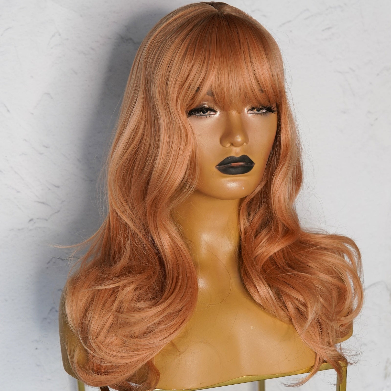 SADIE Caramel Fringe Wig - Milk & Honey Wigs