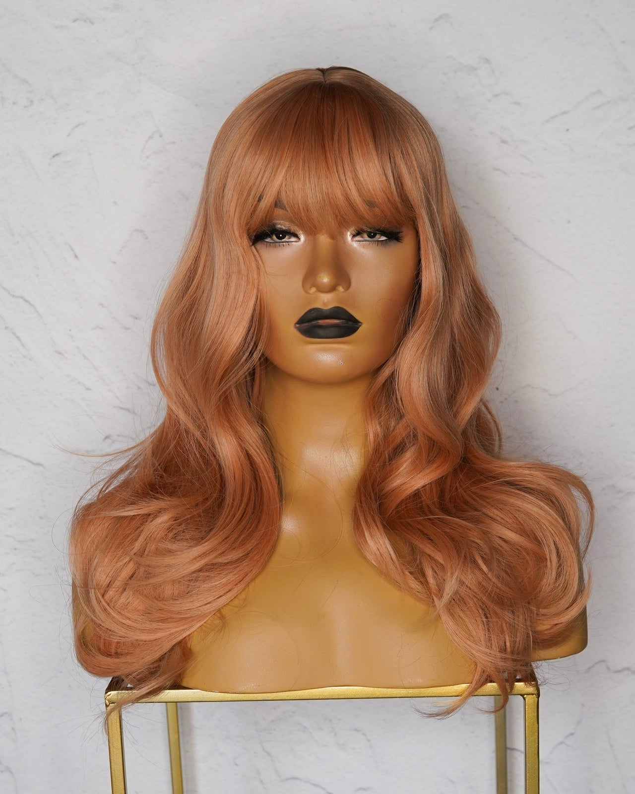 SADIE Caramel Fringe Wig - Milk & Honey Wigs