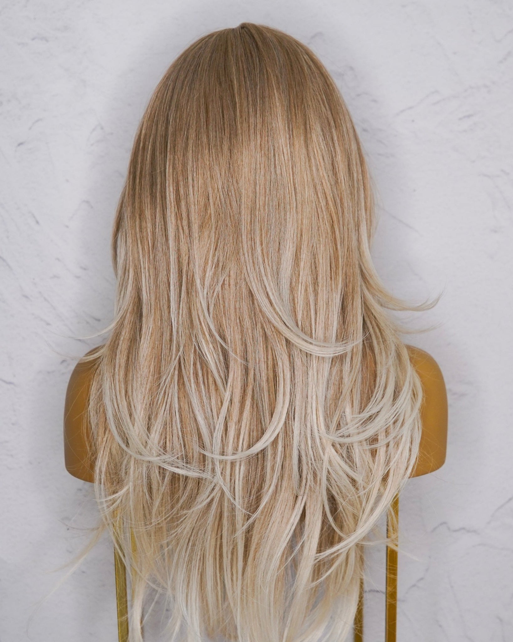 SELENE Frosted Blonde Lace Front Wig - Milk & Honey Wigs