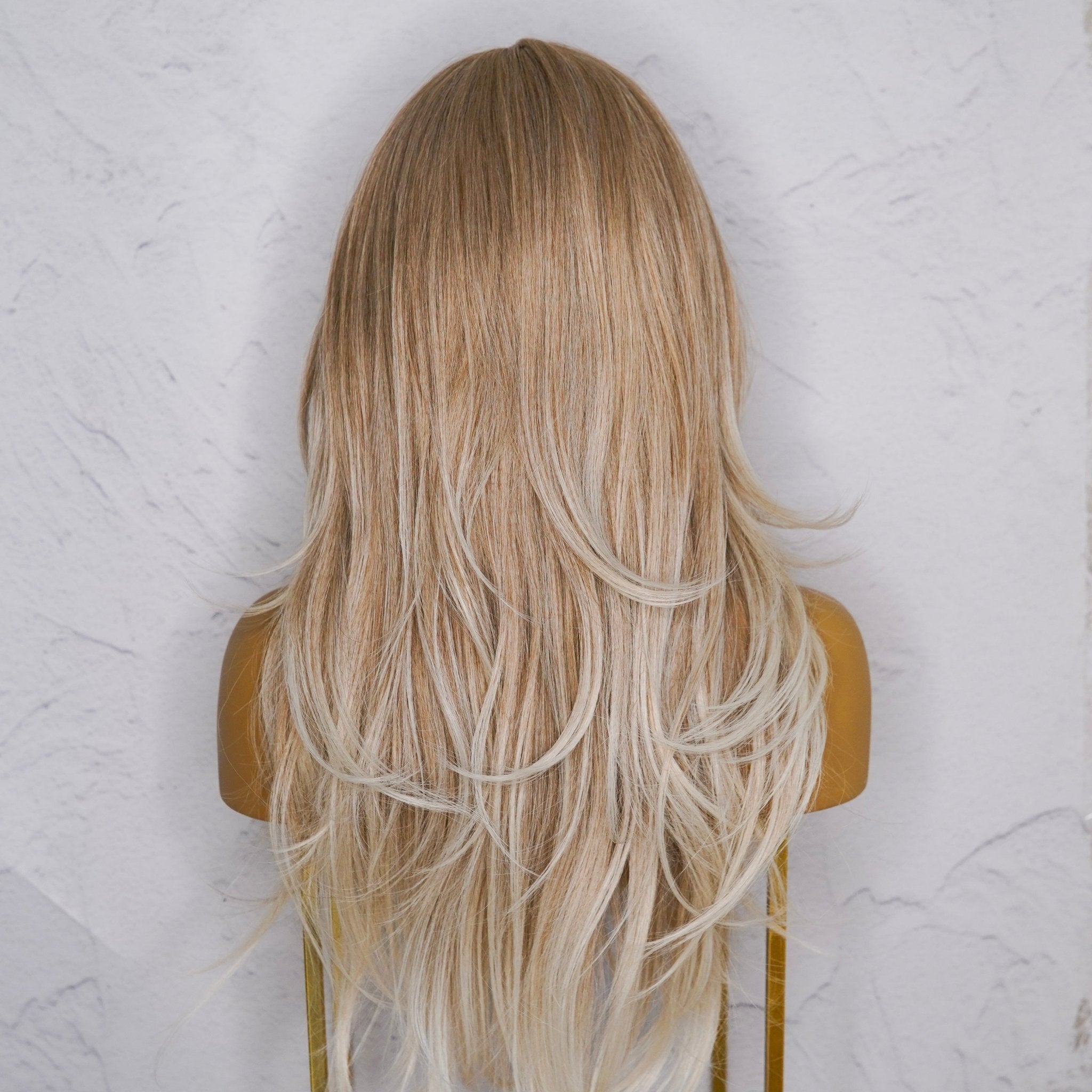 SELENE Frosted Blonde Lace Front Wig - Milk & Honey Wigs