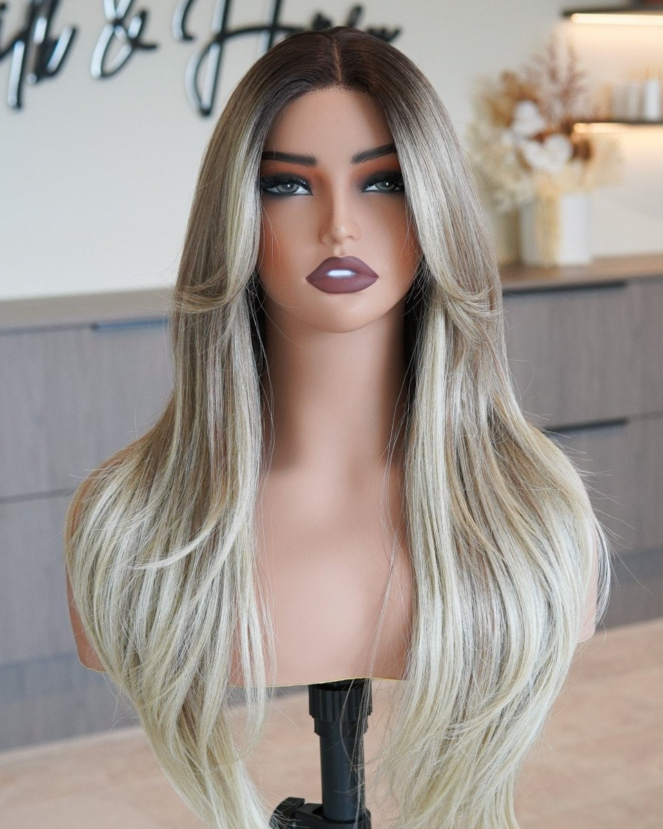 SELENE Lived - In Blonde Lace Front Wig - Milk & Honey Wigs