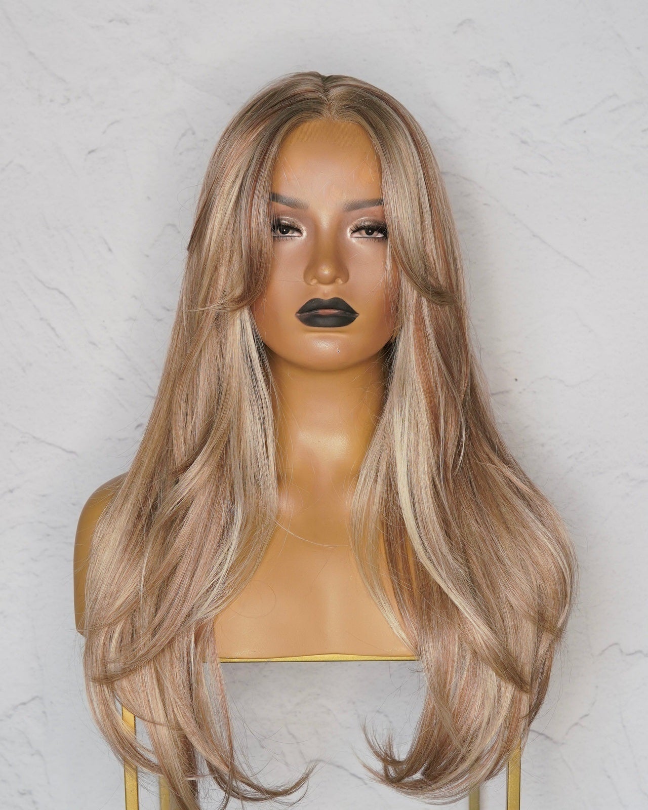 SELENE Mixed Beach Blonde Lace Front Wig - Milk & Honey Wigs