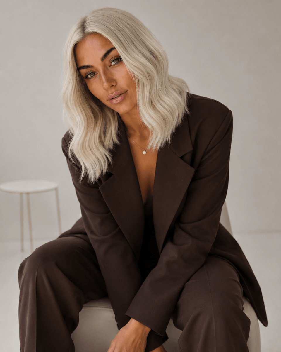 SELMA - Blonde - Human Hair Wig - Milk & Honey Wigs
