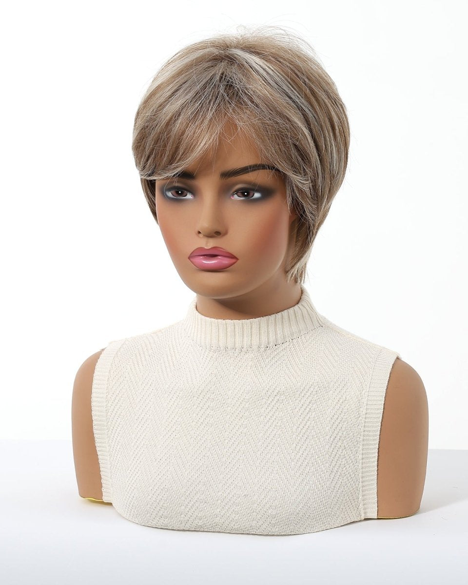 Short Layered Pixie Cut Wig - MARKETPLACE - Milk & Honey Wigs
