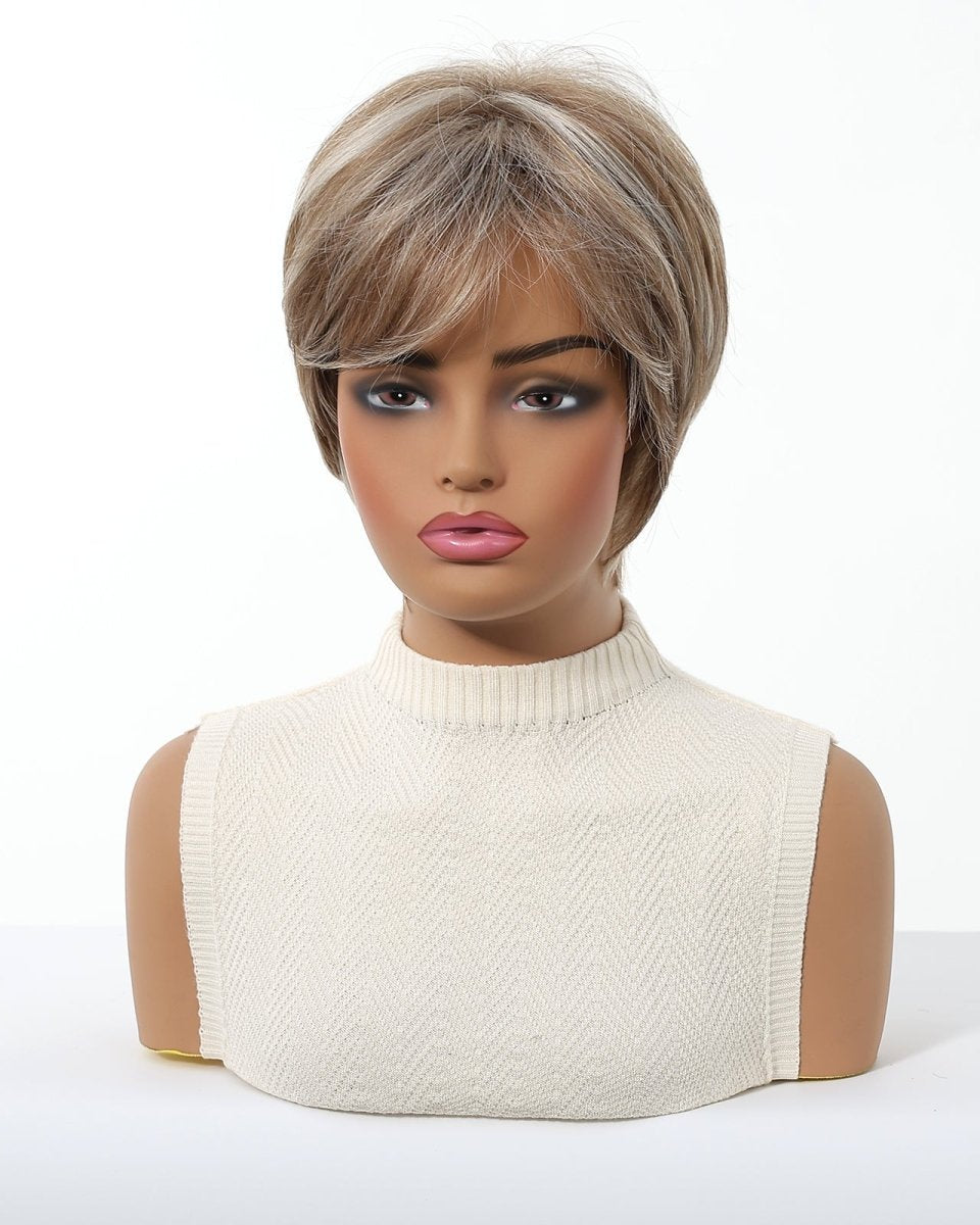 Short Layered Pixie Cut Wig - MARKETPLACE - Milk & Honey Wigs