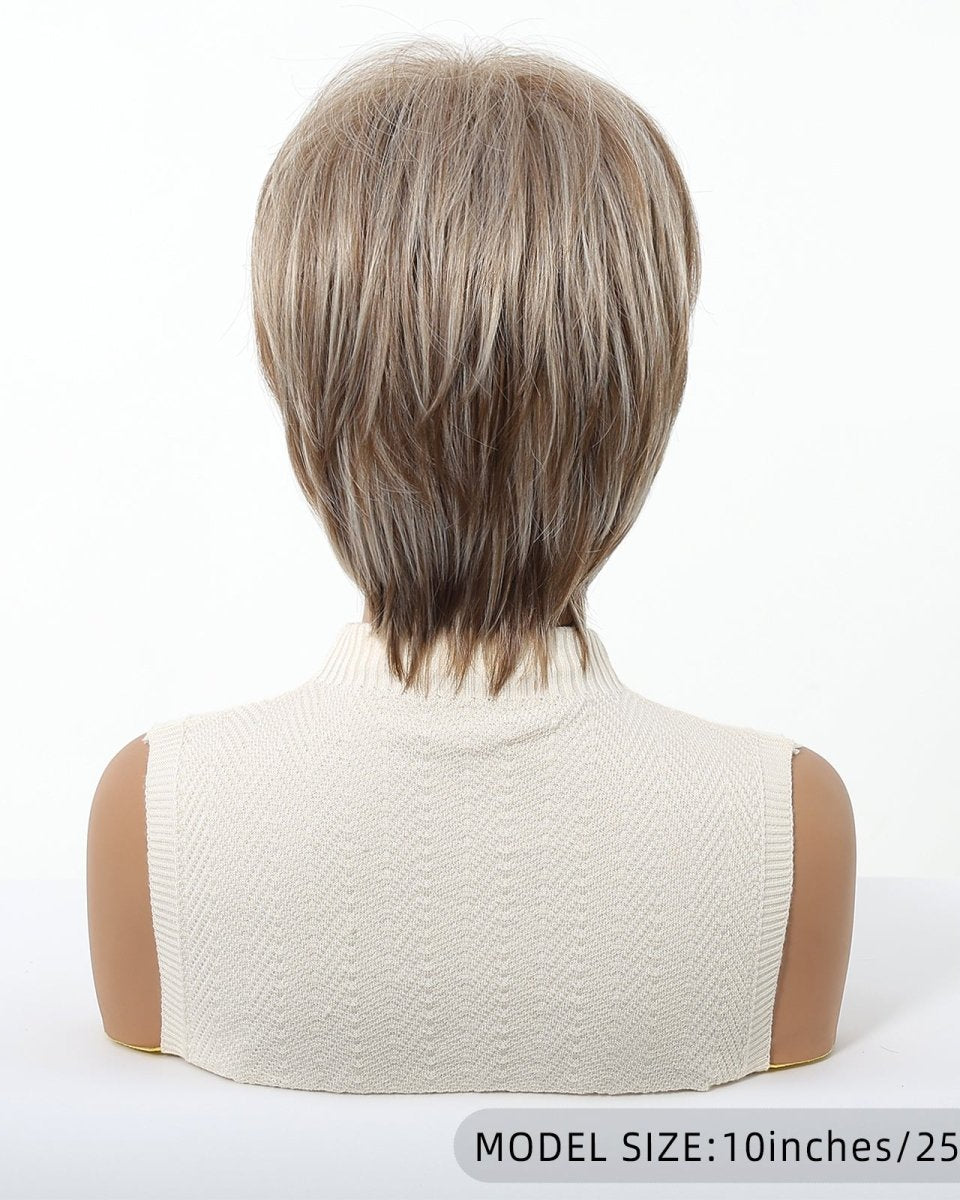 Short Layered Pixie Cut Wig - MARKETPLACE - Milk & Honey Wigs