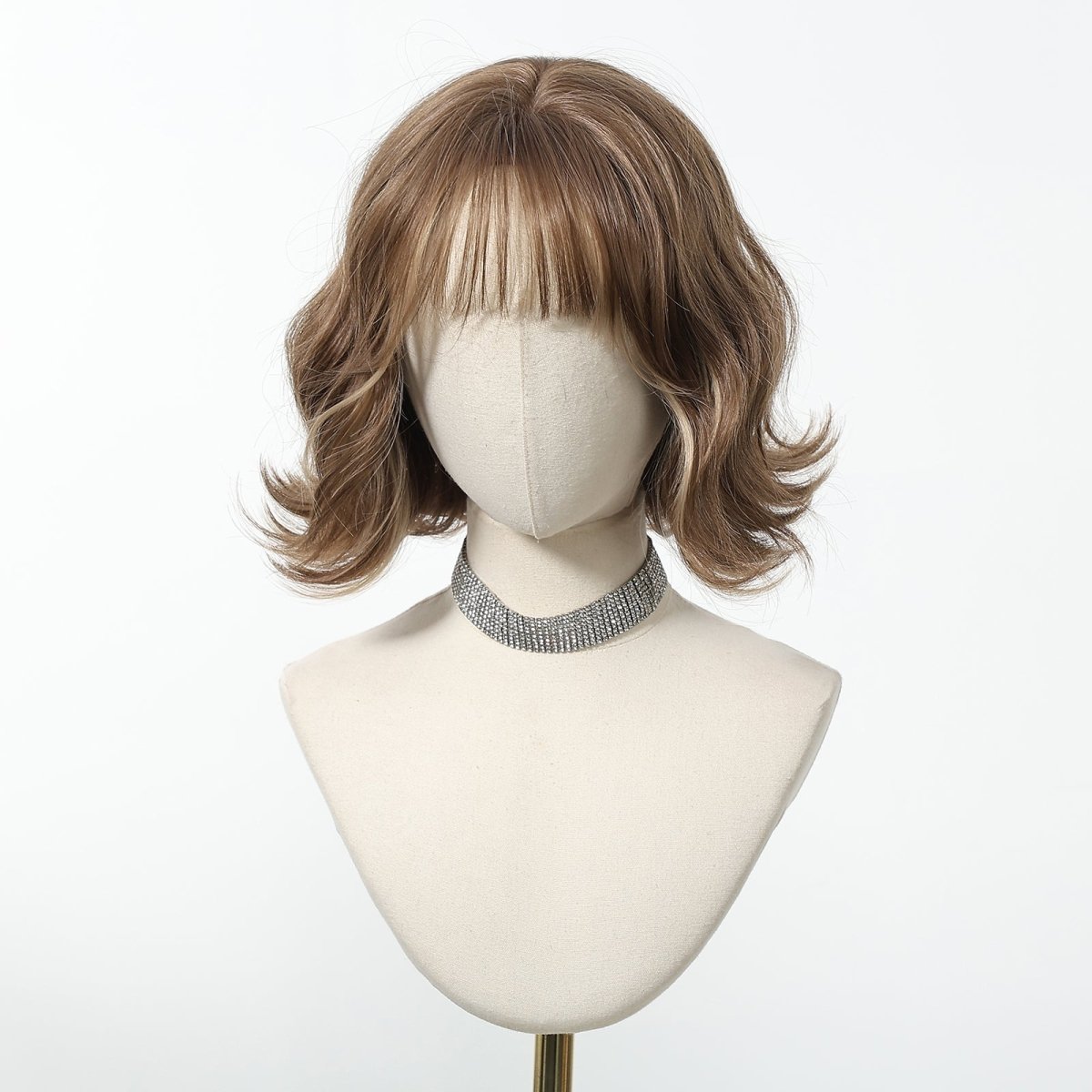 Short Wavy Brown Wig - MARKETPLACE - Milk & Honey Wigs