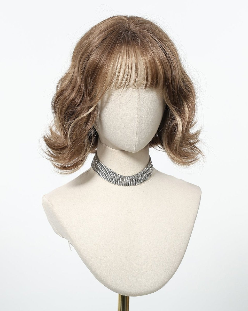 Short Wavy Brown Wig - MARKETPLACE - Milk & Honey Wigs