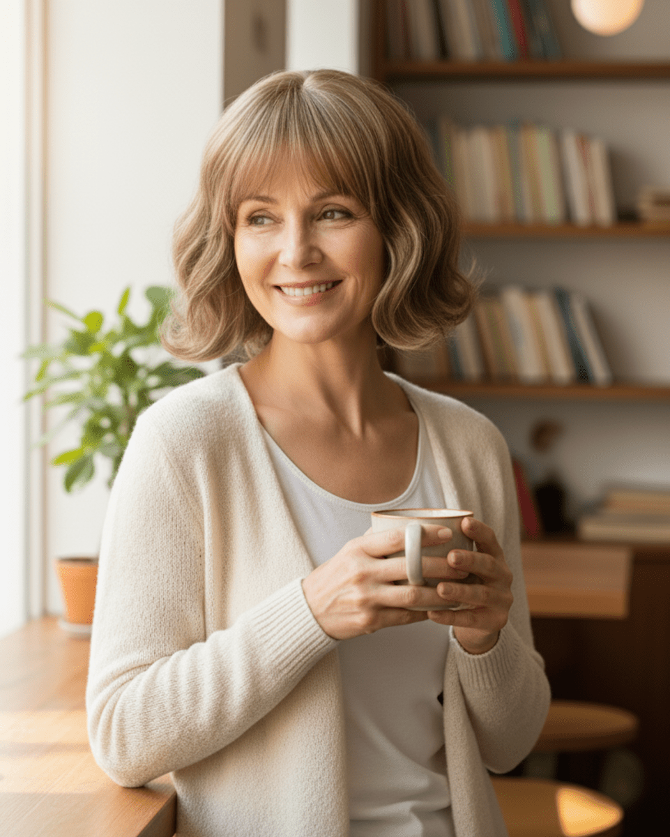 Short Wavy Brown Wig - MARKETPLACE - Milk & Honey Wigs